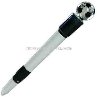 Soccer top - Light-up ballpoint pen