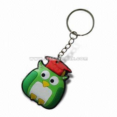 Soft Rubber Keychain