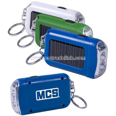 Solar Eco LED Keychain