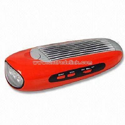 Solar FM Radio with Solar Panel