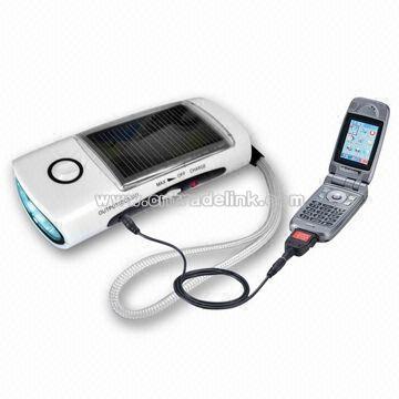 Solar Flashlight Radio