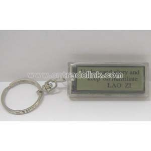 Solar Keychain LCD Display