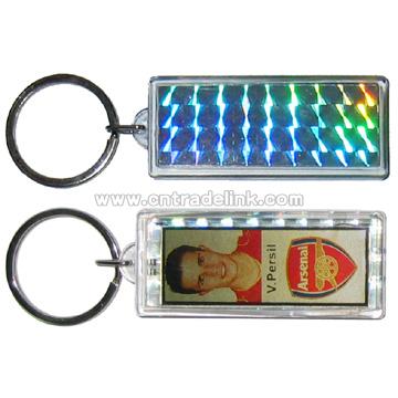 Solar Keychain With Up&Down Flashing