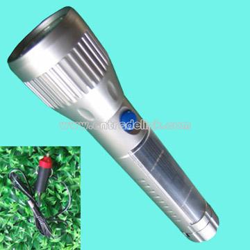 Solar LED Flashlight Torch
