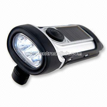Solar LED Flashlight