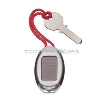Solar Pocket Light Steel