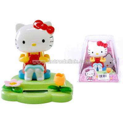 Solar Powered Shaking Hello Kitty Toys