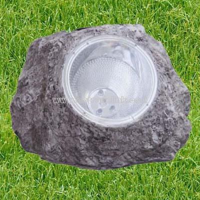 Solar Stone Lamp