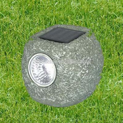 Solar Stone Light