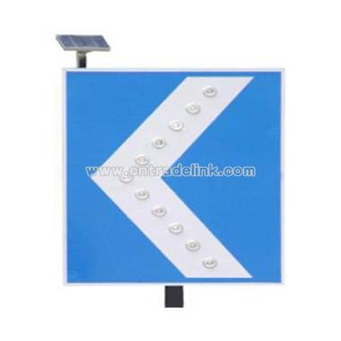 Solar Traffic Sign