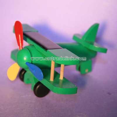 Solar Wooden Airplane