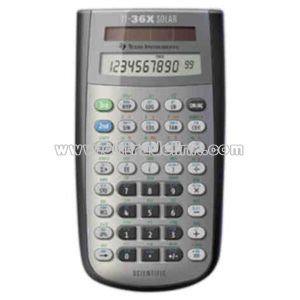 Solar scientific calculator
