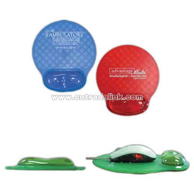 Solid gel mouse pad