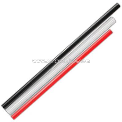 Solid or translucent straws
