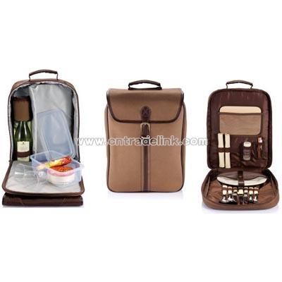 Somerset Canvas Picnic Backpack/Hamper