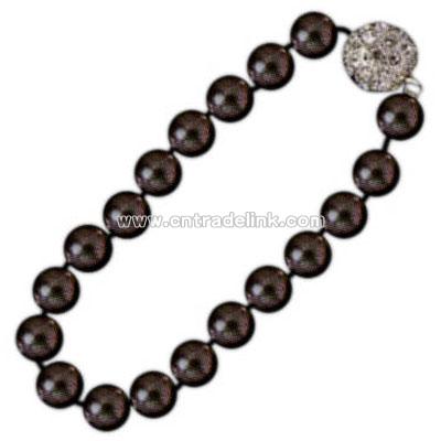 South Sea black rainbow pearl bracelet