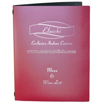 Space Poly Menu Covers & Wine Lists