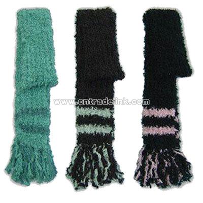 Sparkle Snowfesther Yarn Scarf