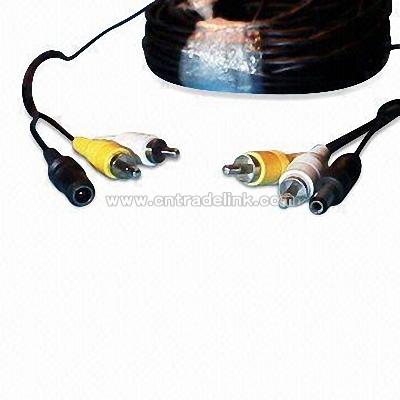 Speaker Cable Assembly with HD15 Male to BNC Female Connector