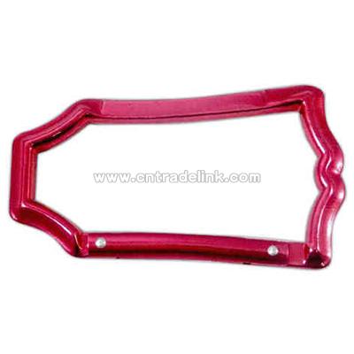 Special shape aluminum carabiner