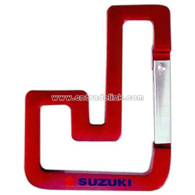 Special shape aluminum carabiner