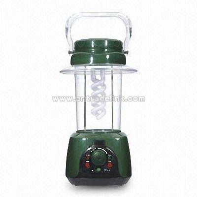 Spiral Lamp Rechargeable Emergency Lantern with FM Scan Radio