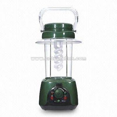 Spiral Lamp Rechargeable Emergency Lantern with FM Scan Radio