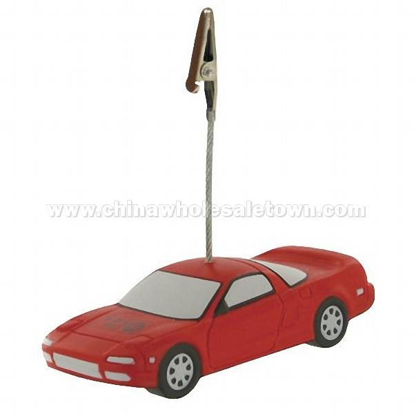 Sport Car Stress Ball Memo Holder
