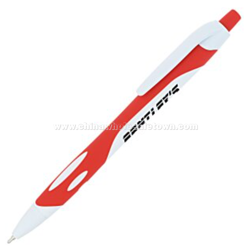 Sport Soft Touch Gel Pen - White
