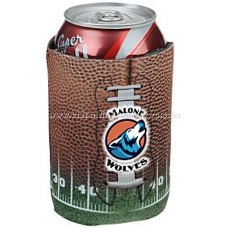 Sports Action Pocket Can Holder - Football Field
