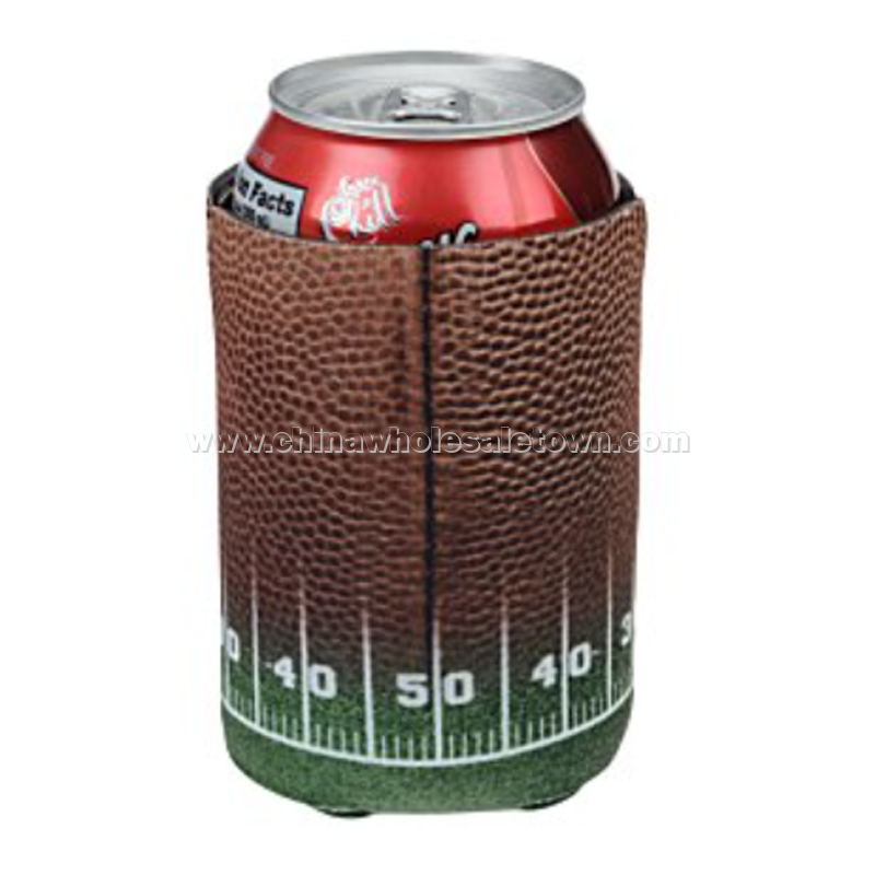 Sports Action Pocket Can Holder - Football Field