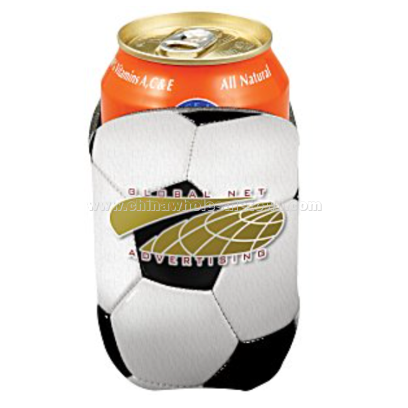 Sports Action Pocket Can Holder - Soccer