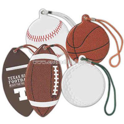 Sports Vinyl Bag Tag