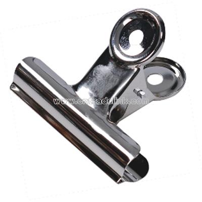 Spring metal clip