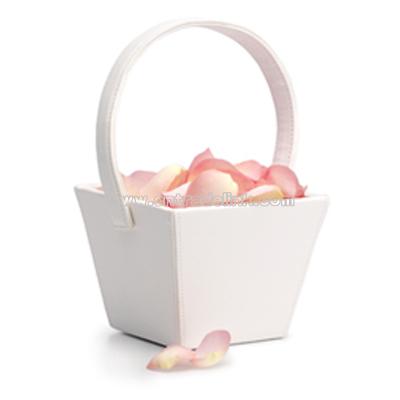 Square Flower Girl Basket