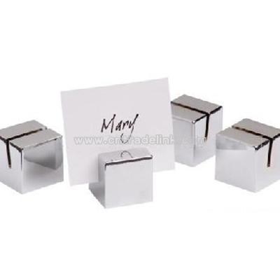 Square Metal Name Card Holders