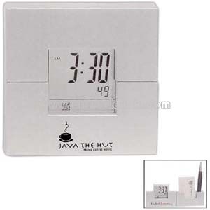 Square digital clock