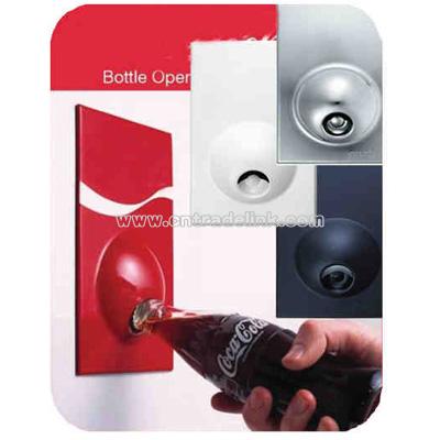 Square fridge magnet bottle opener