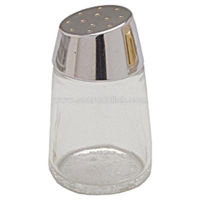 Squat glass shaker