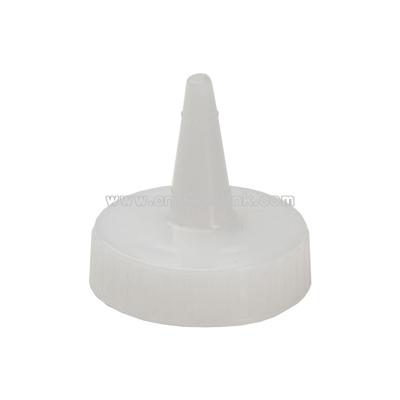 Squeeze bottle regular mouth clear cap