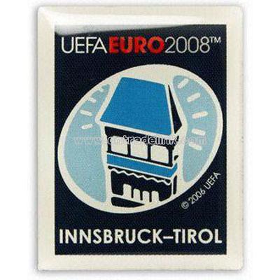 Stainless Iron Offset Printed Badge