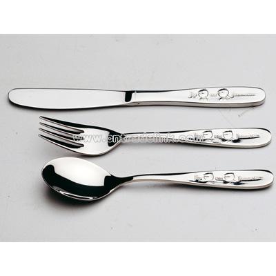 Stainless Steel Children Cutlery Set