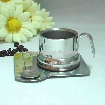 Stainless Steel Coffee Cup Set