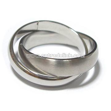 Stainless Steel Double Ring