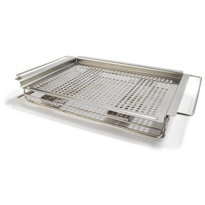 Stainless Steel Grill-Top Smoker Tray