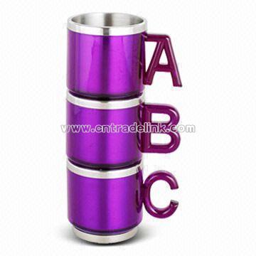Stainless Steel Mug Set