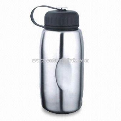 Stainless Steel Sports Bottle with 800mL Capacity