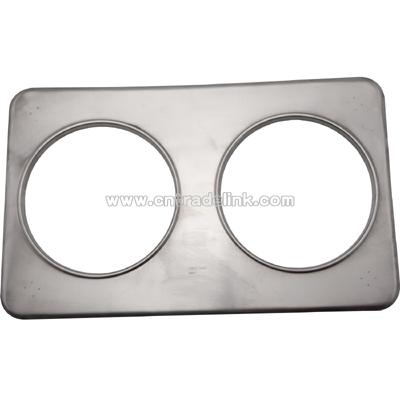 Stainless adapter plate