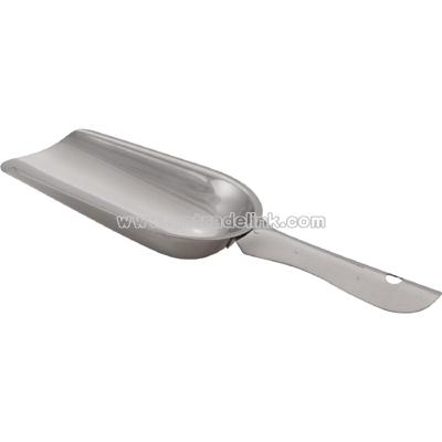 Stainless bar scoop 6 ounce