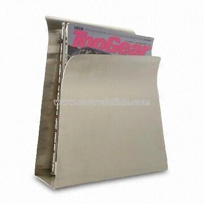 Stainless steel Magazine Rack